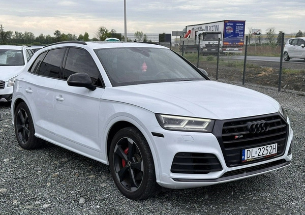 Audi SQ5 cena 164900 przebieg: 67000, rok produkcji 2019 z Wojkowice małe 742
